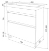 Zodiac 80 тумба IDDIS [ZOD8CBFi95]