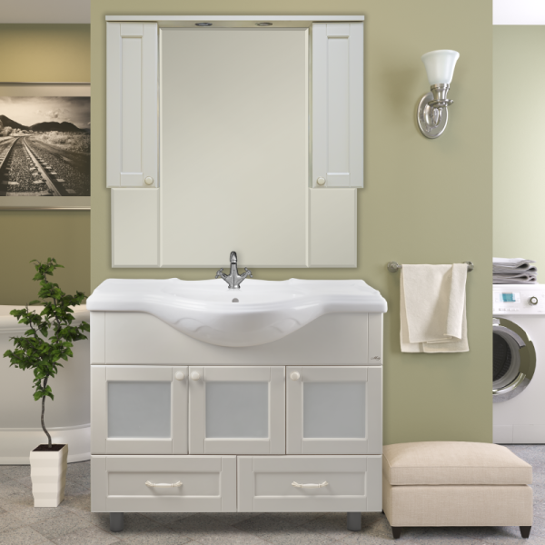 Фото ЛАТТЕ 105 с 2 ящ. бежевая Краска П-Лат01105-0322Я