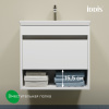 Zodiac X 60 тумба IDDIS [ZDX60WNi95], с нишей