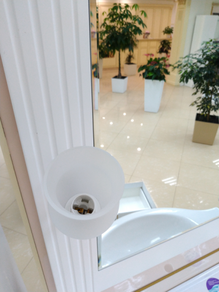 Фото Эльбрус - 80 Зеркало белая Краска П-Эль02080-011