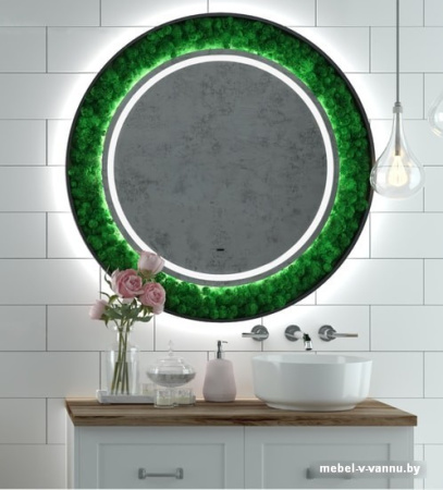 Мебель для ванных комнат Континент Зеркало Forest LED D1000