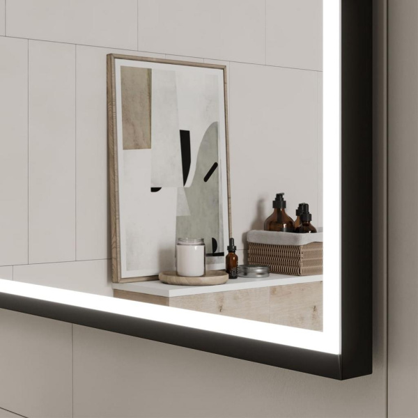 Lago LED 60 зеркало EQUIL [zLAGO60-15], Черный