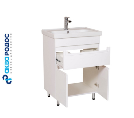 ОМЕГА 60 тумба Аква Родос с умывальником FRAME 60 (АР0002198)