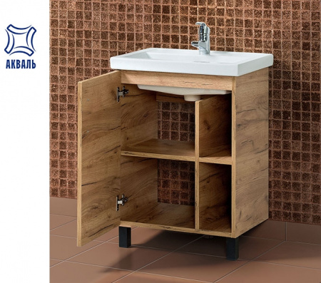 ЛОФТ 60 (В2.2.01.6.0.1) тумба Акваль под умывальник Фото