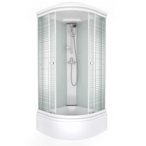 Душевая кабина Triton Стандарт В3 90x90 (полосы)