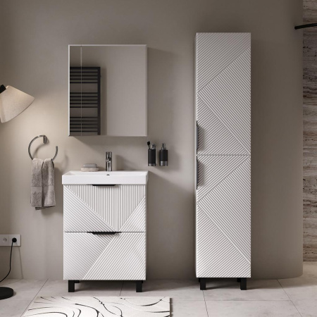 Geometry 60.2Y (9696) тумба VOLNA [tnGEOMETRY60.2Y-01], Белый матовый