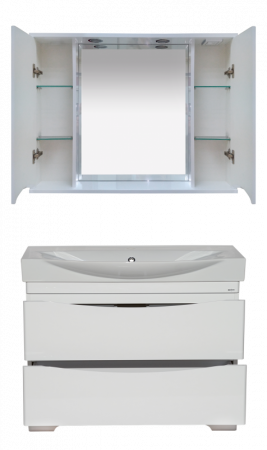 ЭЛВИС 105  зеркало Misty (П-Элв-01105-011) Фото