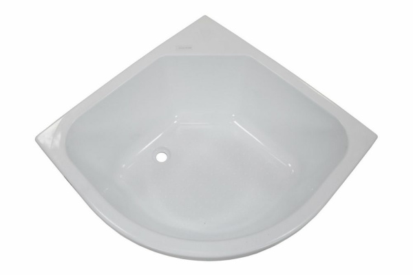 ПД5 Поддон ДК глубокий полукруг 90х90 в комплекте (высота поддона 410 мм, глубина 350мм)