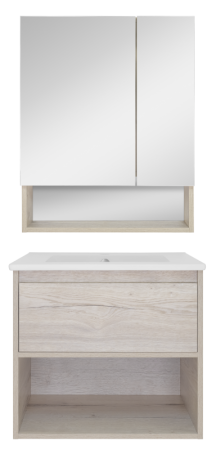 ДУНАЙ 60 зеркало-шкаф Misty (П-Дун04060-01)