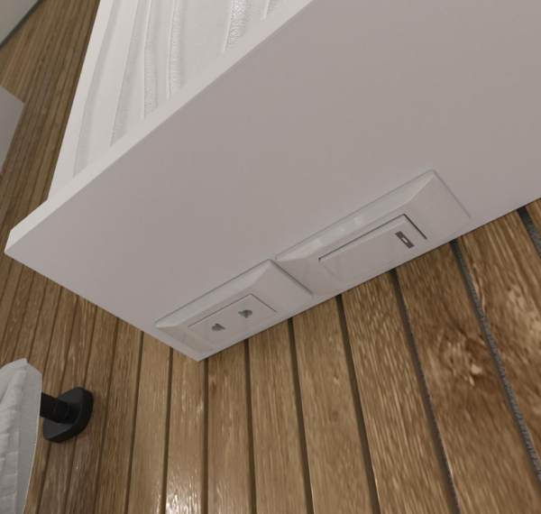 Lotty LED 60 зеркало-шкаф VOLNA [szLOTTY60.L-04], левый
