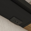 Strong 50.1D зеркало-шкаф EQUIL [szSTRONG.LED.50.1D.R], Дуб черный