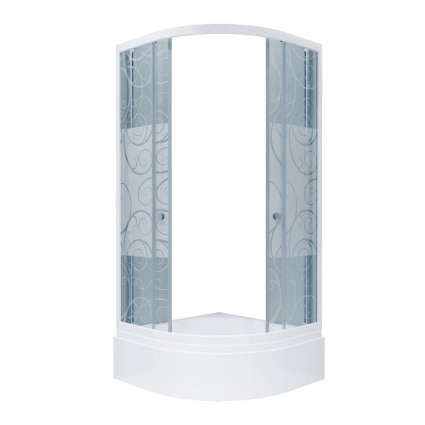 Душевой уголок Triton Стандарт В 100x100 (узоры)