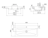 Optima Home 350 (80 см) умывальник IDDIS [3508000i28]