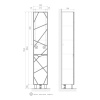 Pronto 35 Пенал напольный EQUIL [pnPRONTO35-01]