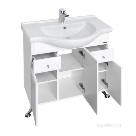 МАЙАМИ 75 (1A056501MM010) тумба AQUATON под умывальник