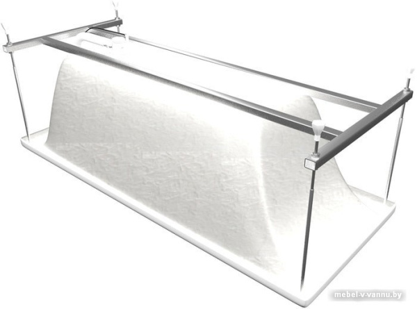 Фото Ванна Triton Джена 160x70 (с ножками, экраном и сифоном)