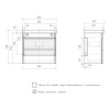 Eltoro 60.2Y (9595) тумба EQUIL [tpELTR60.2Y-03], Чёрный матовый