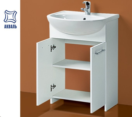 КАРИНА 60 (EK.60.00.00.N) тумба Акваль под умывальник Фото