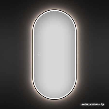 Wellsee Зеркало с фронтальной LED-подсветкой 7 Rays' Spectrum 172201620, 55 х 100 см (с сенсором и регулировкой яркости освещения)