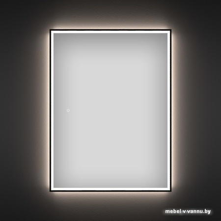 Wellsee Зеркало с фронтальной LED-подсветкой 7 Rays' Spectrum 172201380, 80 х 100 см (с сенсором и регулировкой яркости освещения)