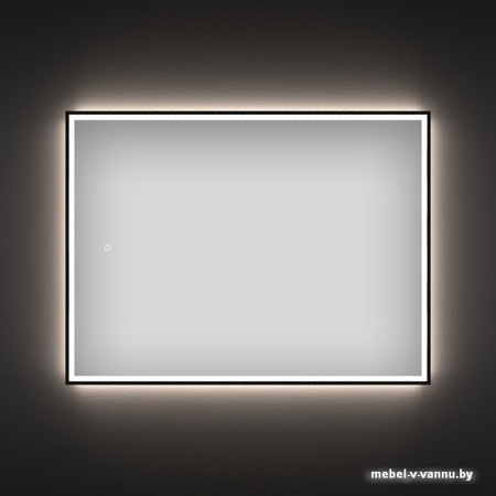 Wellsee Зеркало с фронтальной LED-подсветкой 7 Rays' Spectrum 172201110, 60 х 40 см (с сенсором и регулировкой яркости освещения)