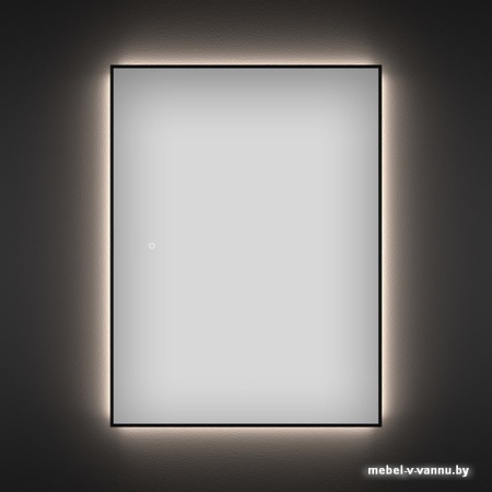 Wellsee Зеркало с фоновой LED-подсветкой 7 Rays' Spectrum 172201020, 70 х 100 см (с сенсором и регулировкой яркости освещения)