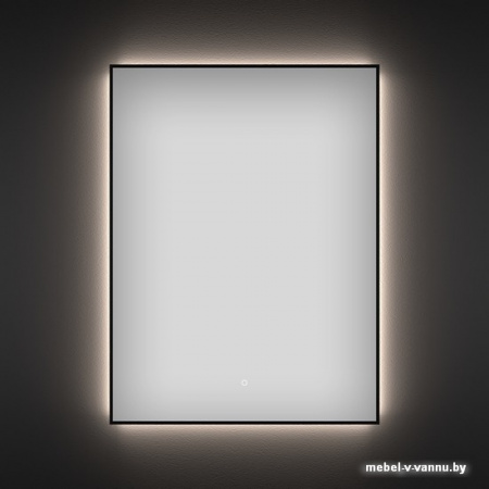 Wellsee Зеркало с фоновой LED-подсветкой 7 Rays' Spectrum 172200780, 40 х 60 см (с сенсором и регулировкой яркости освещения)