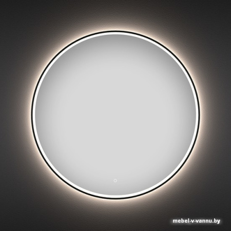 Wellsee Зеркало с фронтальной LED-подсветкой 7 Rays' Spectrum 172200270, 100 х 100 см (с сенсором и регулировкой яркости освещения)