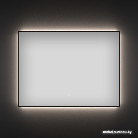 Wellsee Зеркало с фоновой LED-подсветкой 7 Rays' Spectrum 172201070, 100 х 80 см (с сенсором и регулировкой яркости освещения)