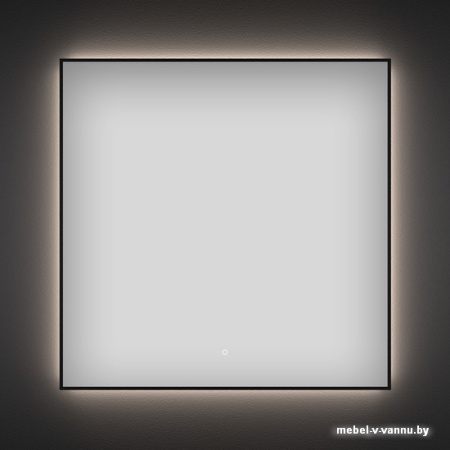 Wellsee Зеркало с фоновой LED-подсветкой 7 Rays' Spectrum 172200390, 80 х 80 см (с сенсором и регулировкой яркости освещения)