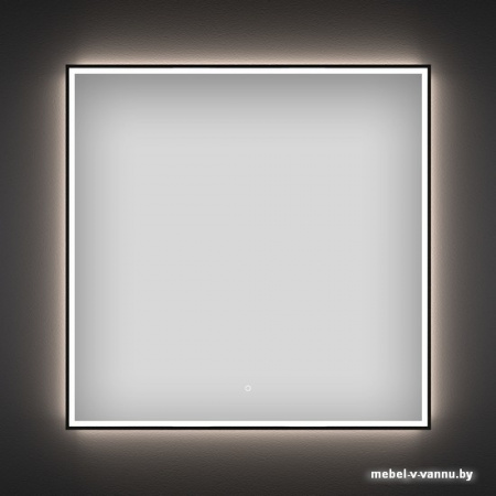 Wellsee Зеркало с фронтальной LED-подсветкой 7 Rays' Spectrum 172200420, 65 х 65 см (с сенсором и регулировкой яркости освещения)